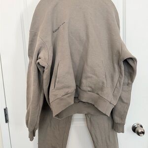 Pangaia Grey Set Hoodie and Joggers XS